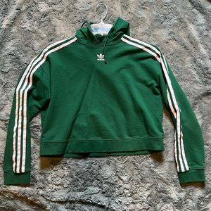 green adidas hoodie